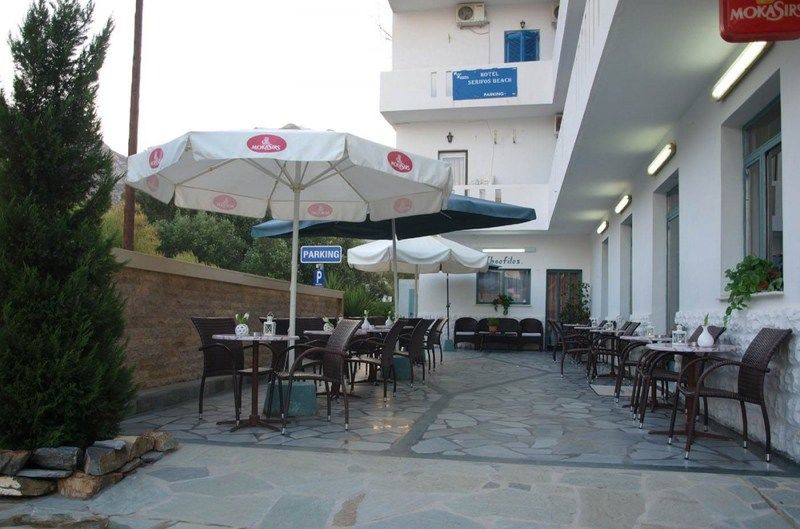 Serifos Beach Hotel Livadi  المظهر الخارجي الصورة