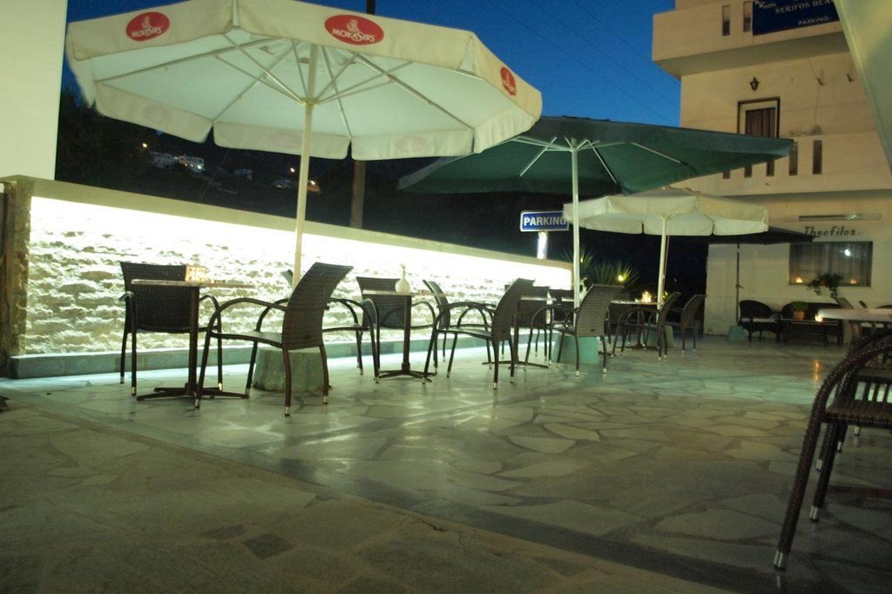 Serifos Beach Hotel Livadi  المظهر الخارجي الصورة